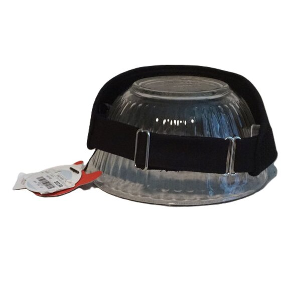 WAAC Black Logo Visor with 3D Embroidered Front New Era Men’s OSFM - Picture 4 of 13